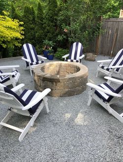 Set of 6 Adirondack Chairs