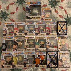 Anime Funko Pop Lot