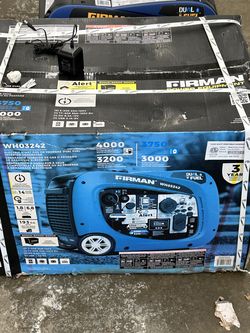 4000 watt generator inverter new in box