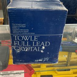 Towel full lead crystal