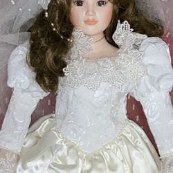 Wedding Dress china doll