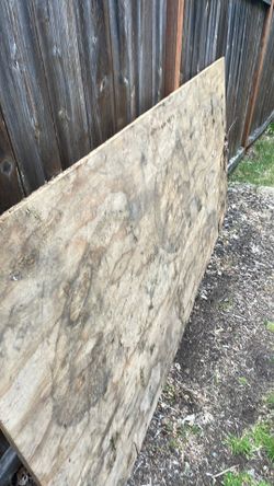 Free sheet of plywood