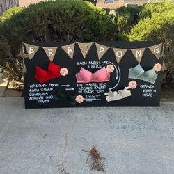 Bridal Shower Bra Pong Drinking Game