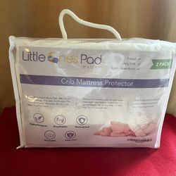 Little One’s Pad 2 Pack  Crib Mattress Protector 
