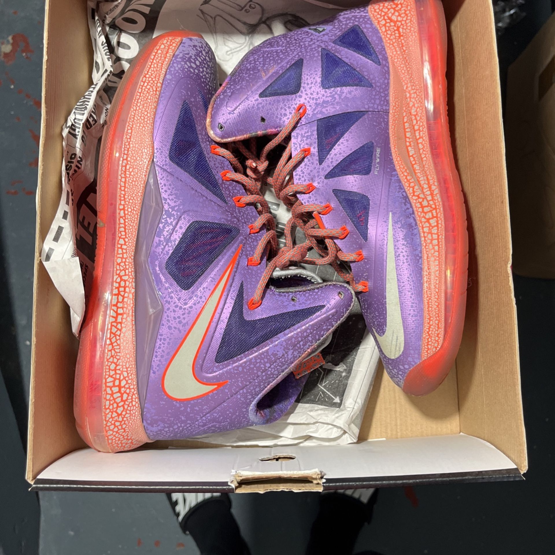 Nike Lebron 10 Area 72 and All Star Game Size 11
