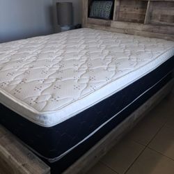 NEW QUEEN PILLOW TOP MATTRESS WITH BOX SPRING