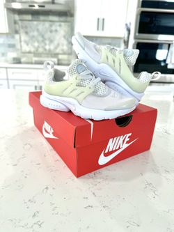 Kids All White Nike Presto 