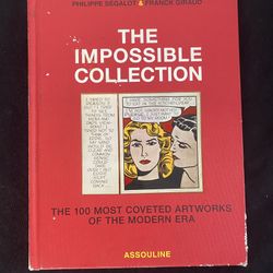 The Impossible Collection Art Book “The 100 Most Coveted ArtWorks Of The Modern Era” By Assouline