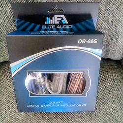 Elite Audio 8 Gauge Amp Kit Brand New In The Box