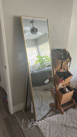 Large easel mirror