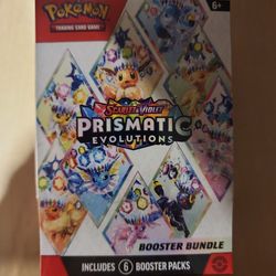 Pokemon Prismatic Evolution  Booster Bundle