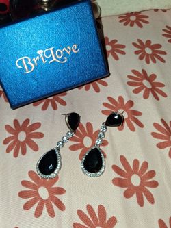 Black earrings