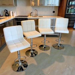 Brand New White Barstools