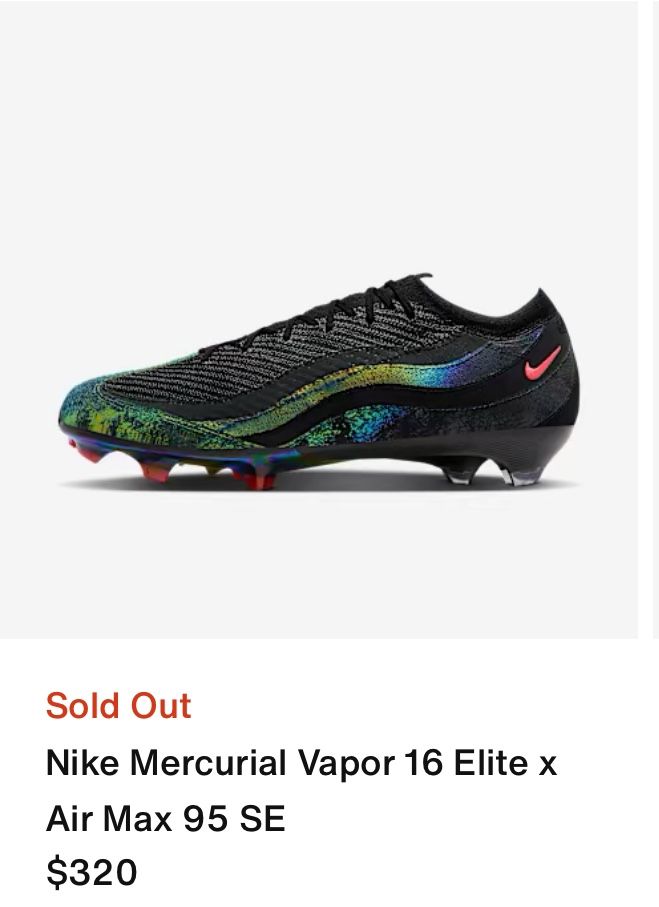 Nike Mercurial Vapor Elite 9.5