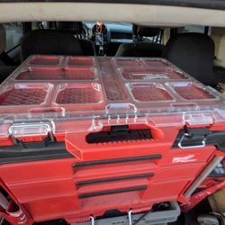 Milwaukee 22 Inch 3 Modular Drawer Pack out