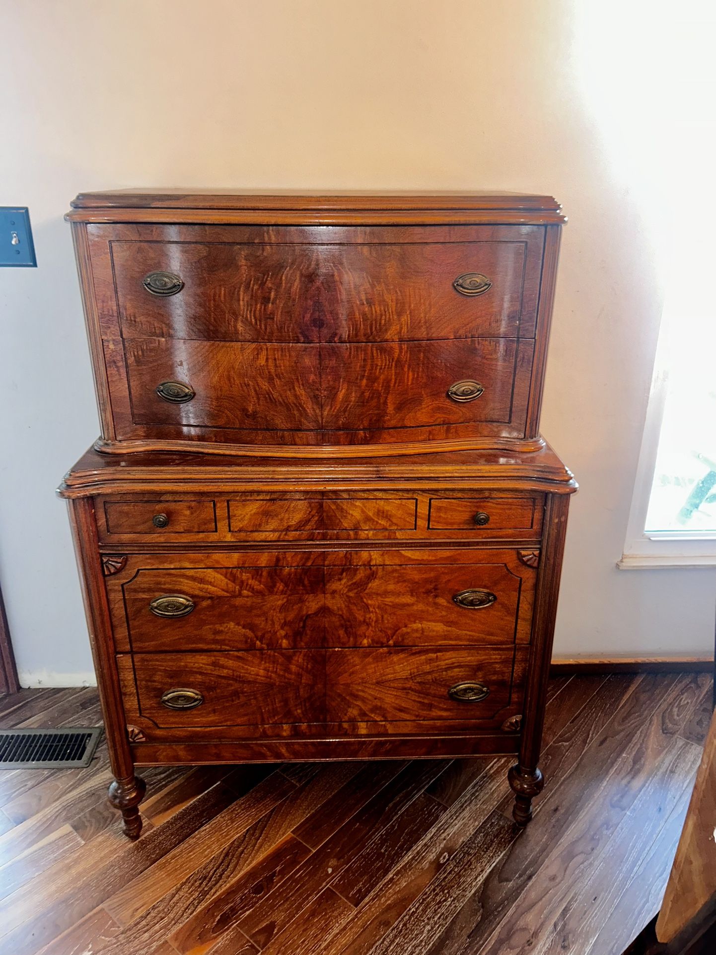 1940s Tiger Oak Dresser