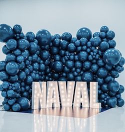 4’ Led Marquee Letters / Balloon Set Up