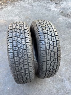 Set of 2 nice tires 245/75/16 ( We install & balance)