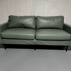 Olive Green Modern Couch – Wayfair Sofa – Like New – Apartment Size