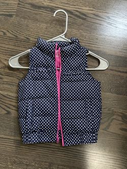 Girls Polka Dot Vest, 3T