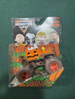 Monster Jam Limited Edition 1:64 Peanuts Halloween Edition Exclusive (3 available)