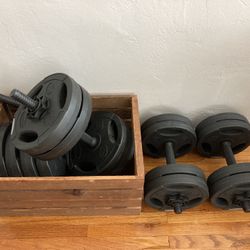 Dumbbell / Free Weight Set $80 OBO 