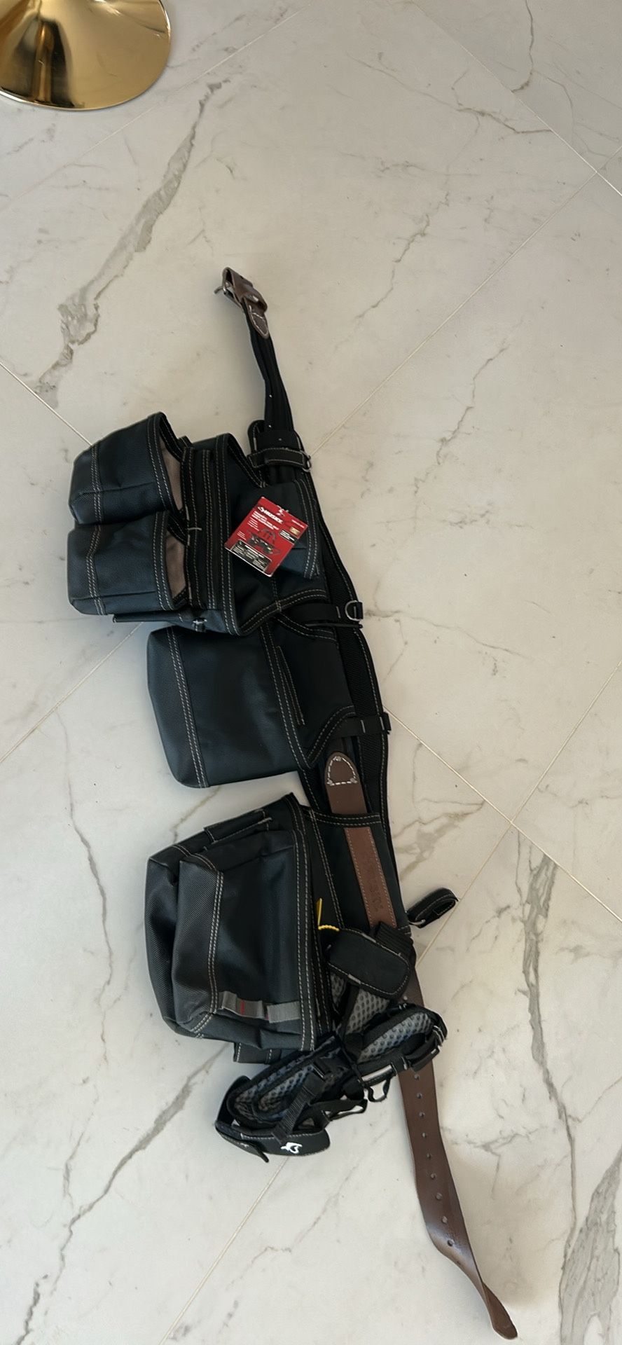 Bag Tool Belt With Suspenders HUSKY