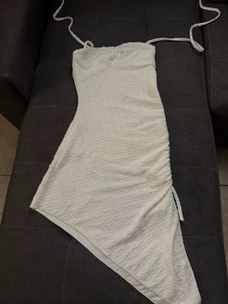 Cream Nude Mermaid Beach Cover-Up Dress 🤍🧜‍♀️