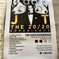 Justin Timberlake poster