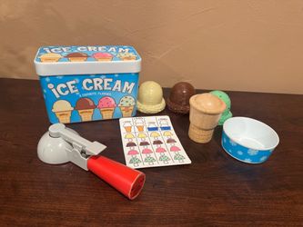Kids Ice Cream Pretend Play Set