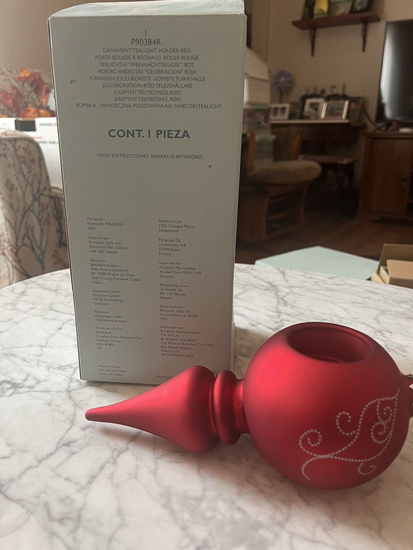 Ornament Tea light Holder