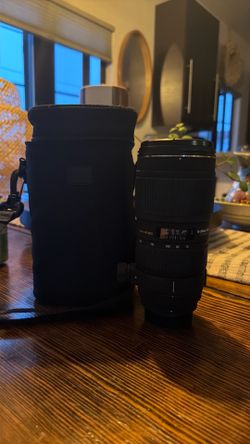 Sigma 70-300 and sigma portrait lens