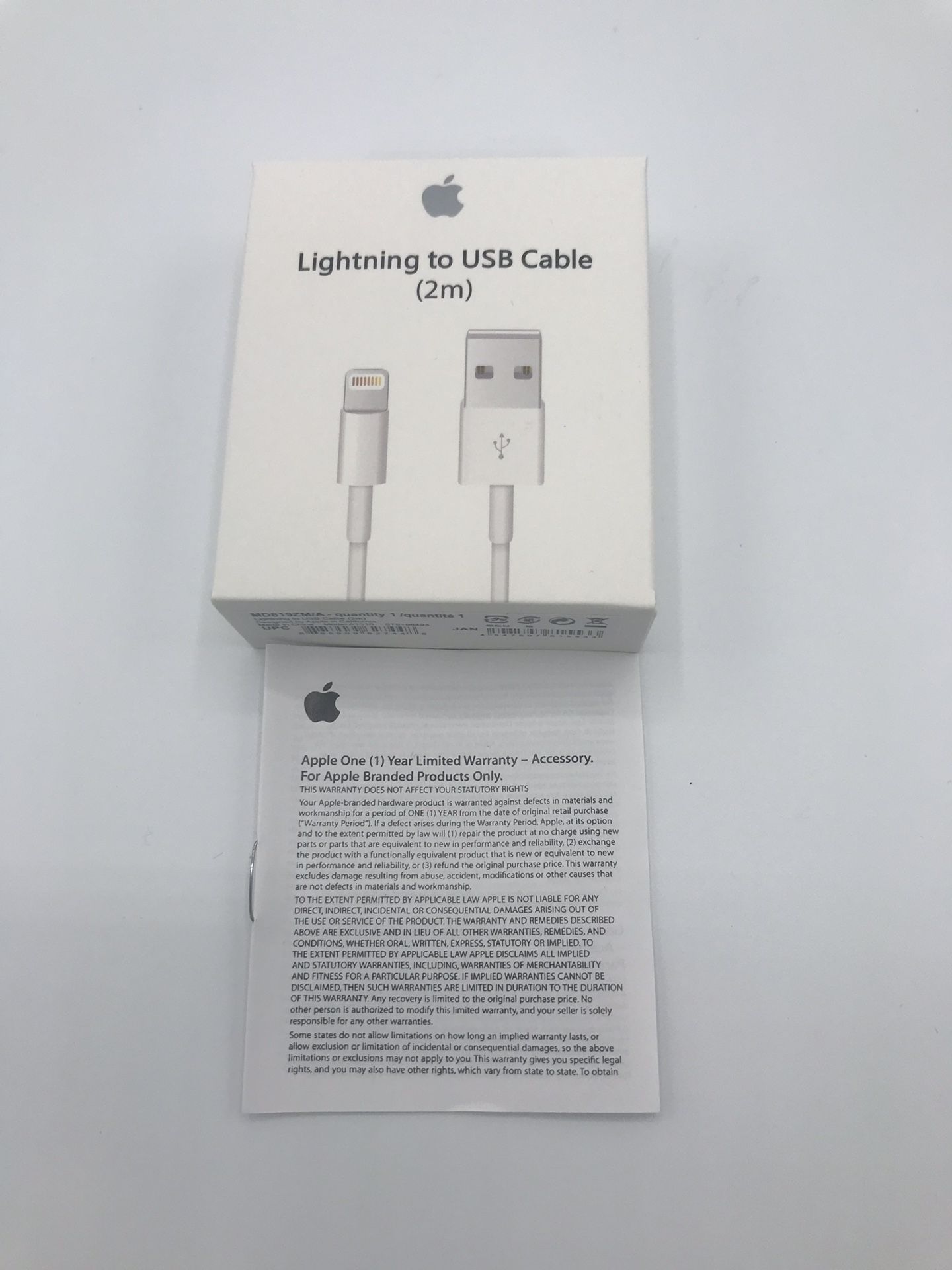 iPhone Charger Cable w/ Warranty