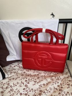 Telfar Medium Puff Shopper - Red 