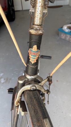Antique English Bicycle Dunelt mfg