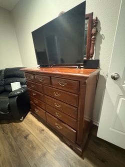 Wooden dresser