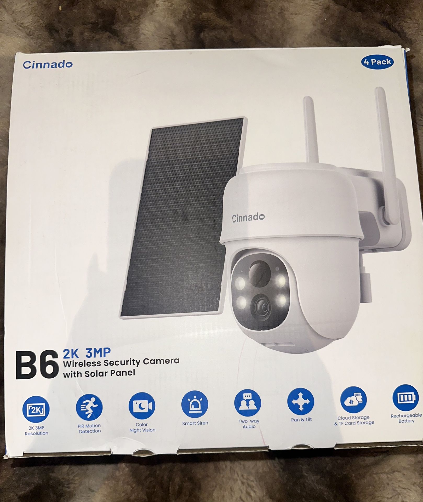 Cinnado Security Camera Set 4 Pack