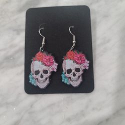 Skeleton Earrings