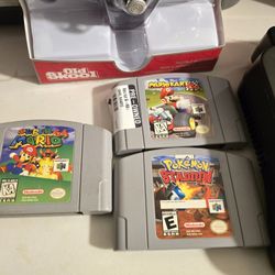 Nintendo 64 System Bundle With 3 Games