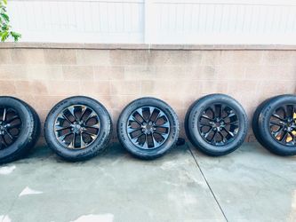 20 inch Rims with Tires for Jeep Wrangler