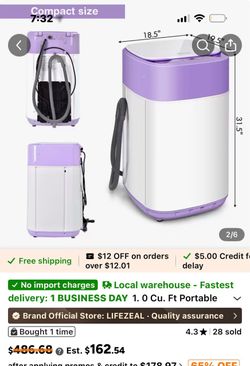 Portable washer