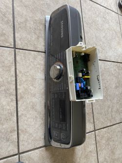 Samsung dryer main board and control Panel 