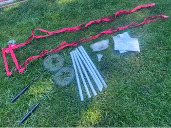 Majik Net and accessories for badminton or volleyball