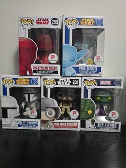 Funko Pop's Walgreen exclusives
