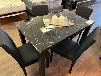 Black dining set