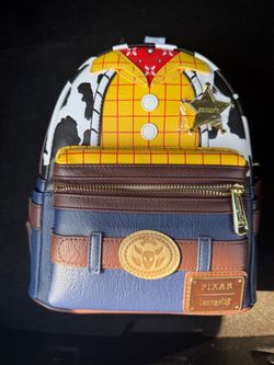 Loungefly Disney Pixar Toy Story Woody Cosplay Mini Backpack - NWT ($88 MSRP)