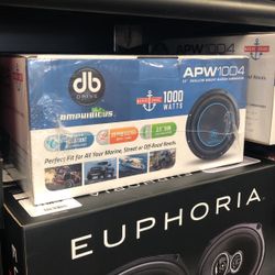 Db Drive 10 Inch Marine Speakers On Sale Today!
