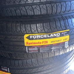 265 70 17 LLANTAS DE CALIDAD