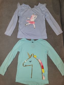 Carter's Long Sleeve T-shirts For Toddler Girls