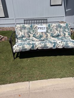 Porch couch-bed